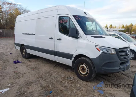 2019 Mercedes-Benz Sprinter 2500 High Roof V6 from USA, damaged, VIN WD3PF1CD6KP048348